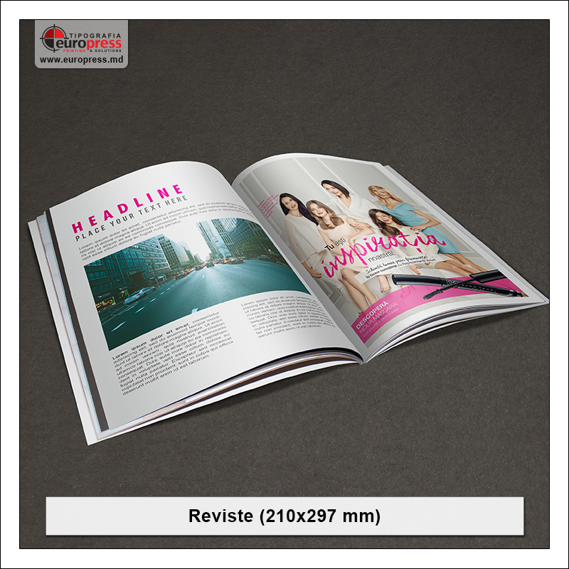 Revista model 4 - Varietate Reviste - Tipografia Europress
