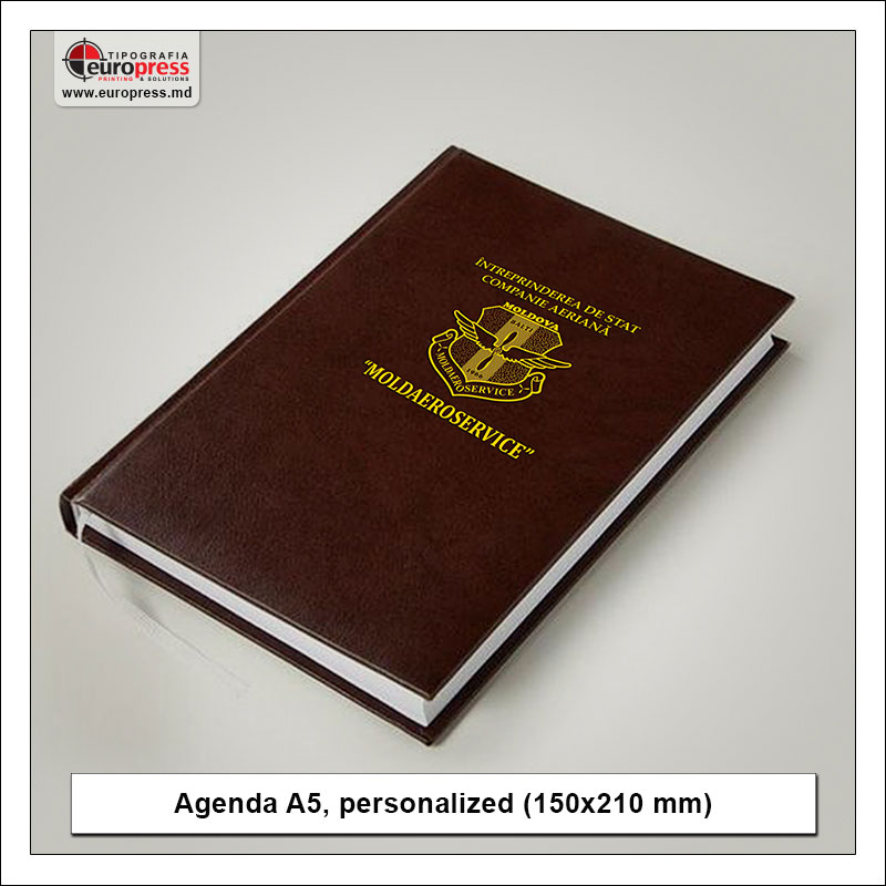 Agenda A5 personalized - Variety of Agendas - EuroPress Printing House