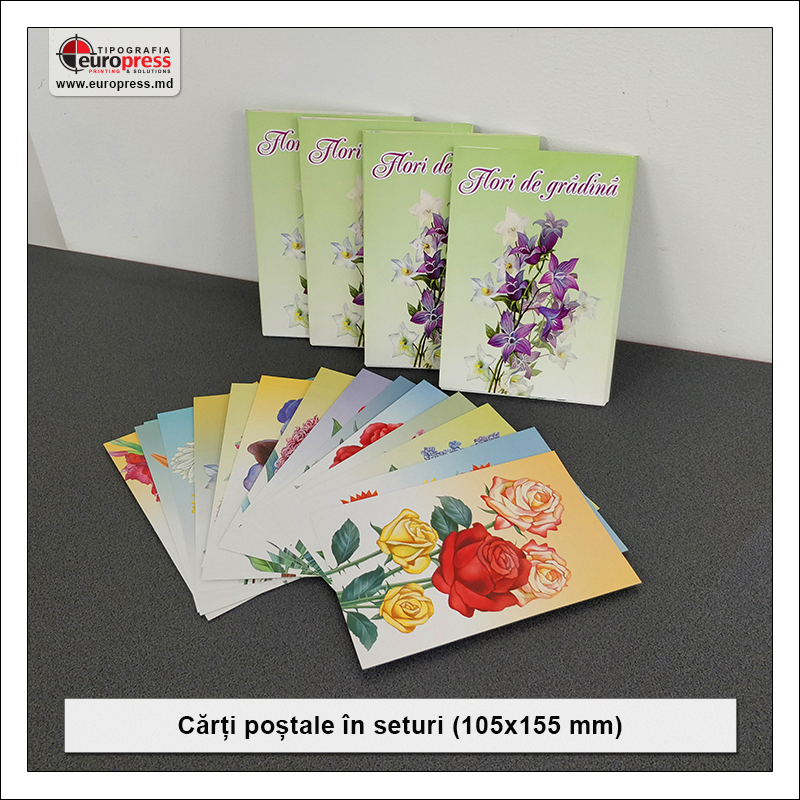 Carti postale in seturi - Varietate Carti Postale - Tipografia Europress