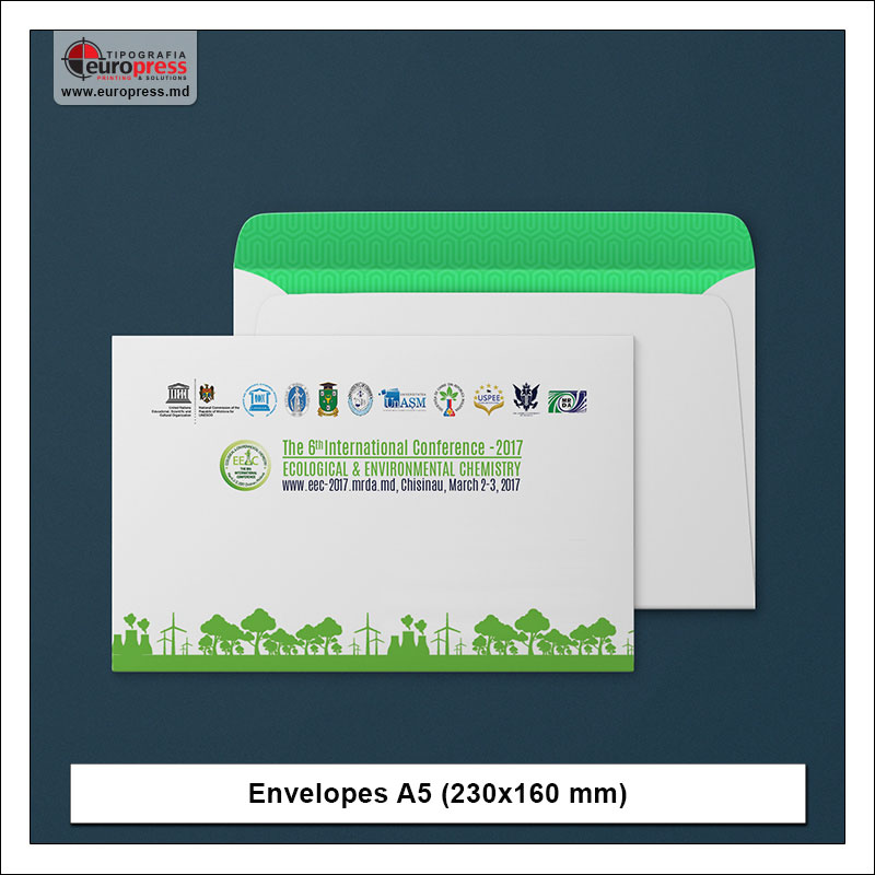 Envelope 230x160 mm - Variety of Envelopes - EuroPress Printing House