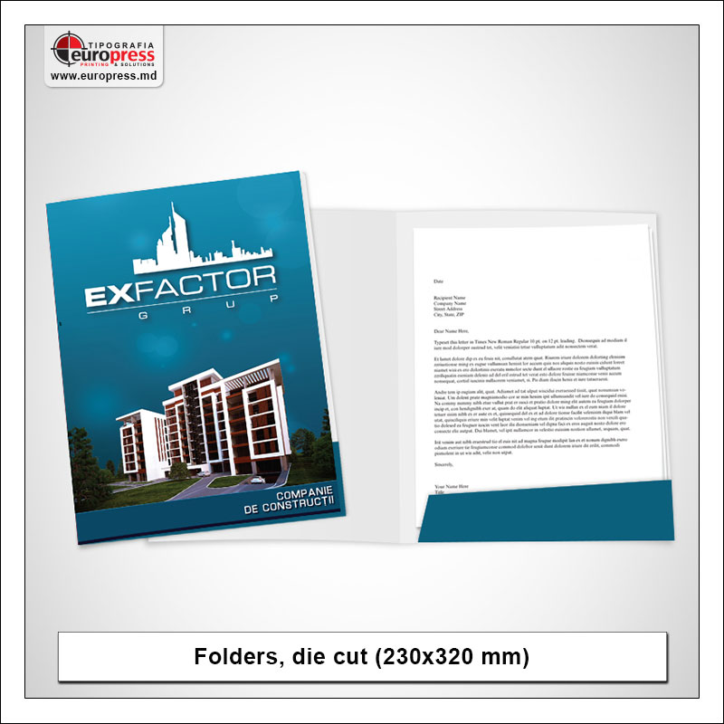 Folders model 5 - Variety of Folders - Europress Printing House