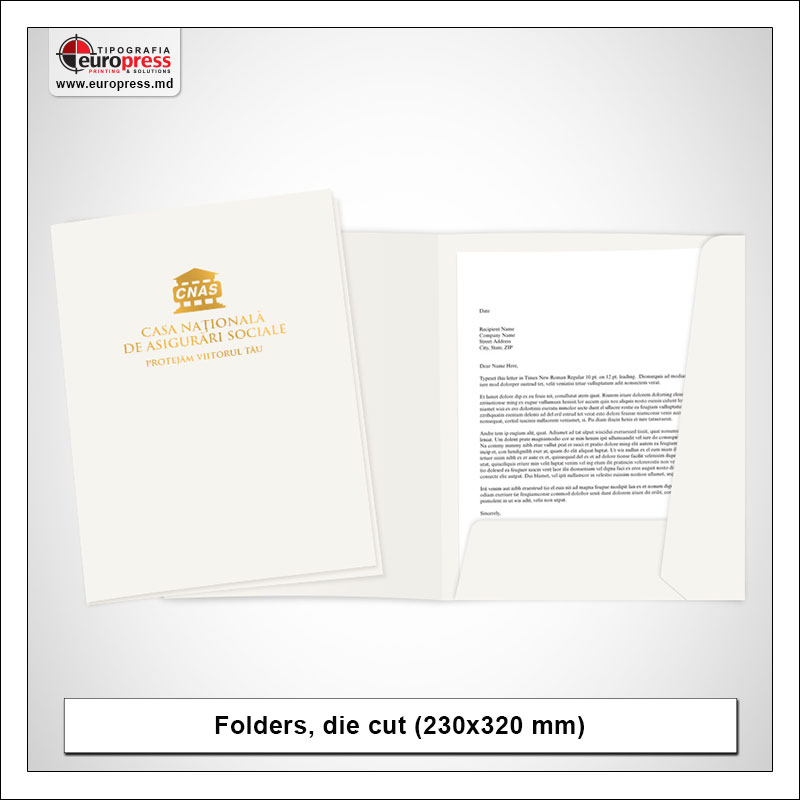 Folders model 8 - Variety of Folders - Europress Printing House