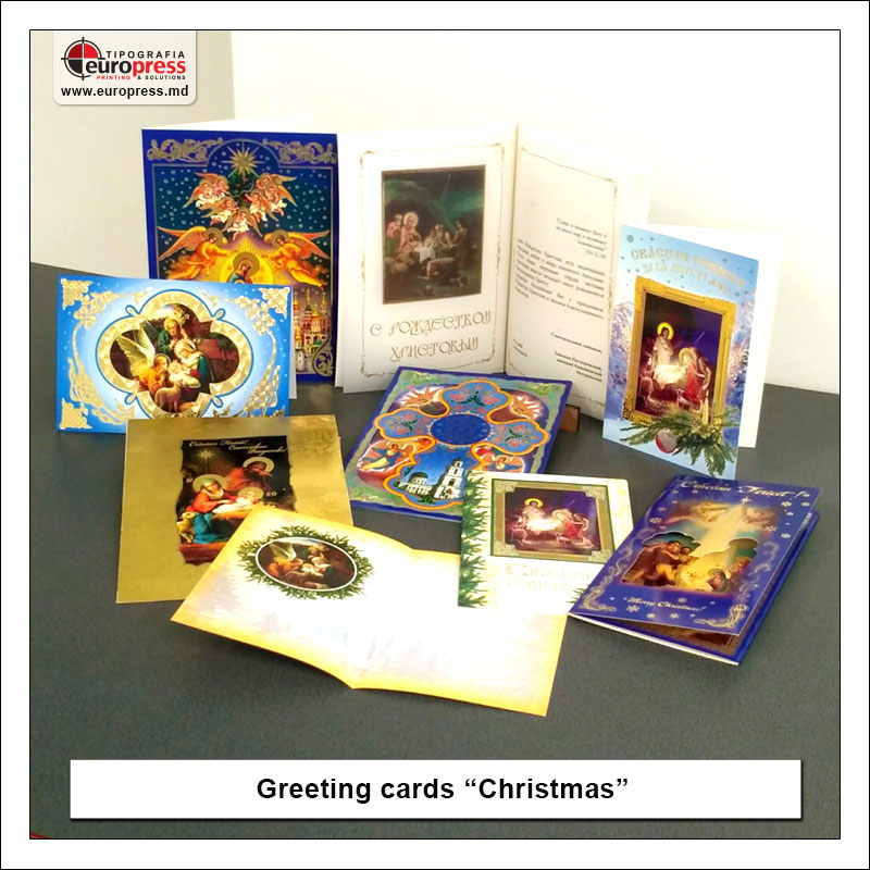 Greeting cards Christmas - Variety of Greeting Cards - Europress Printing House