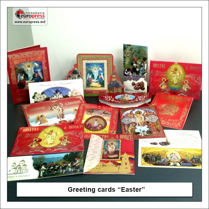 Greeting cards Easter - Variety of Greeting Cards - Europress Printing House