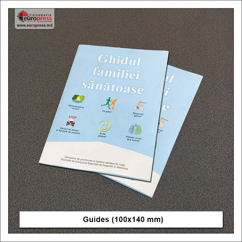 Guides 100x140 mm - Variety of Guides - Europress Printing