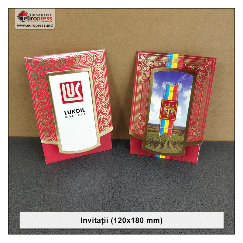 Invitatie 120x180 mm - Varietate Invitatii - Tipografia Europress