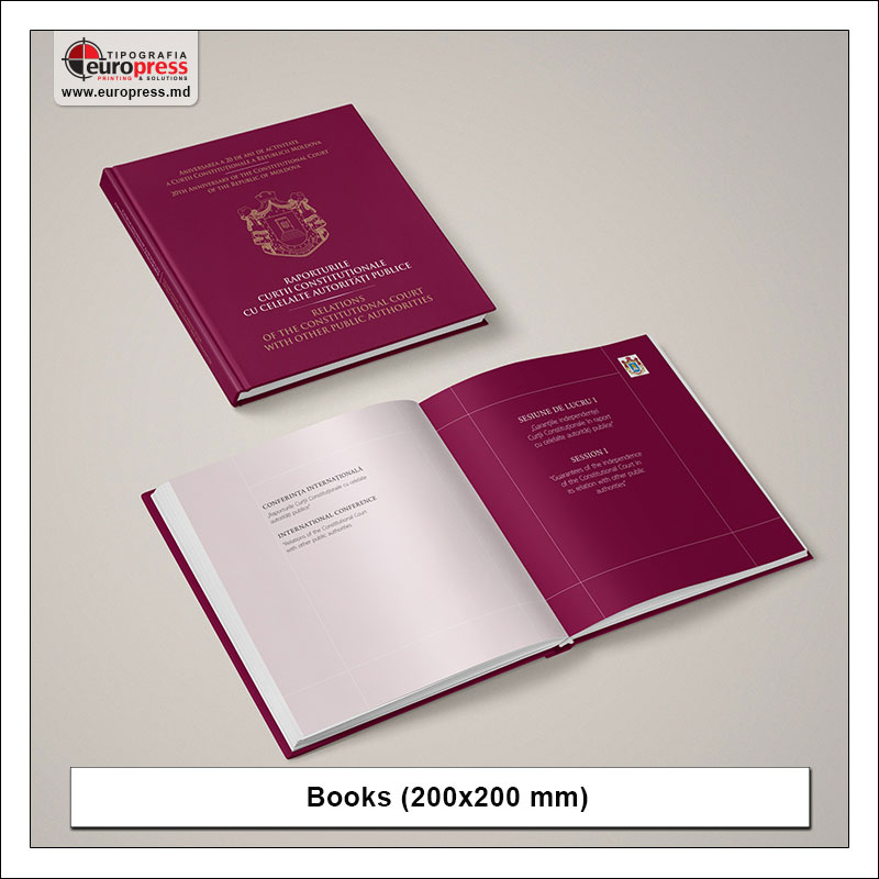 Books 200x200 mm - Variety of Books - EuroPress Printing House)