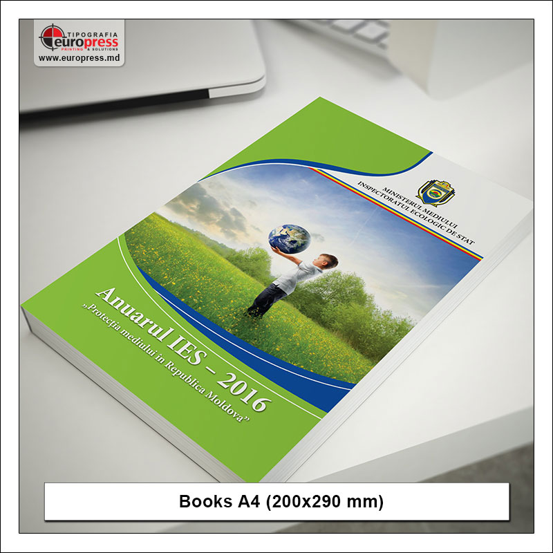 Books A4 model 2 - Variety of Books - EuroPress Printing House