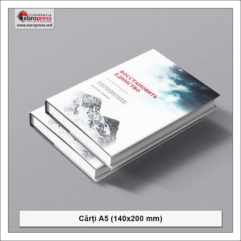Carte A5 model 1 - Varietate Carti - Tipografia Europress