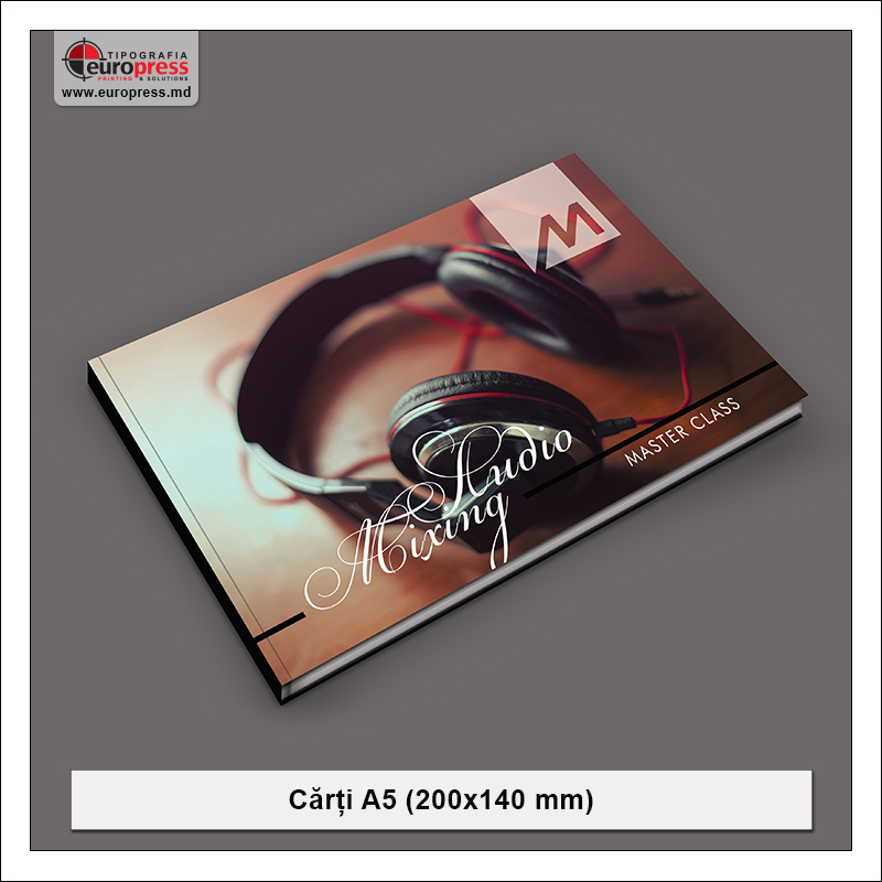Carte A5 model 3 - Varietate Carti - Tipografia Europress