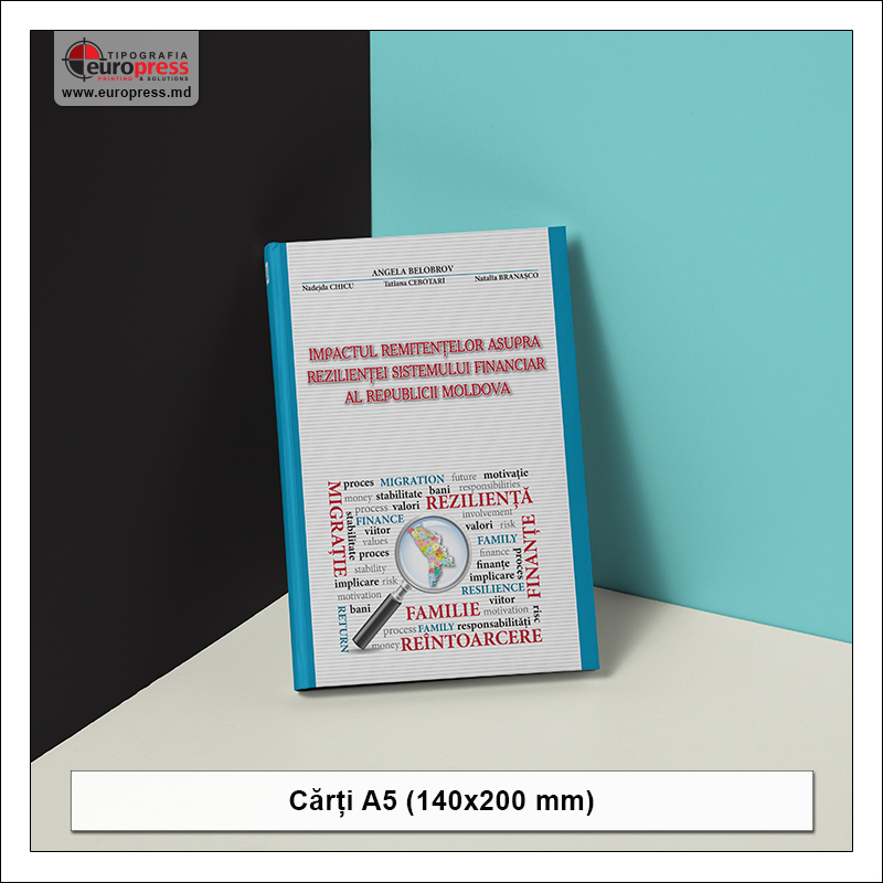 Carte A5 model 4 - Varietate Carti - Tipografia Europress