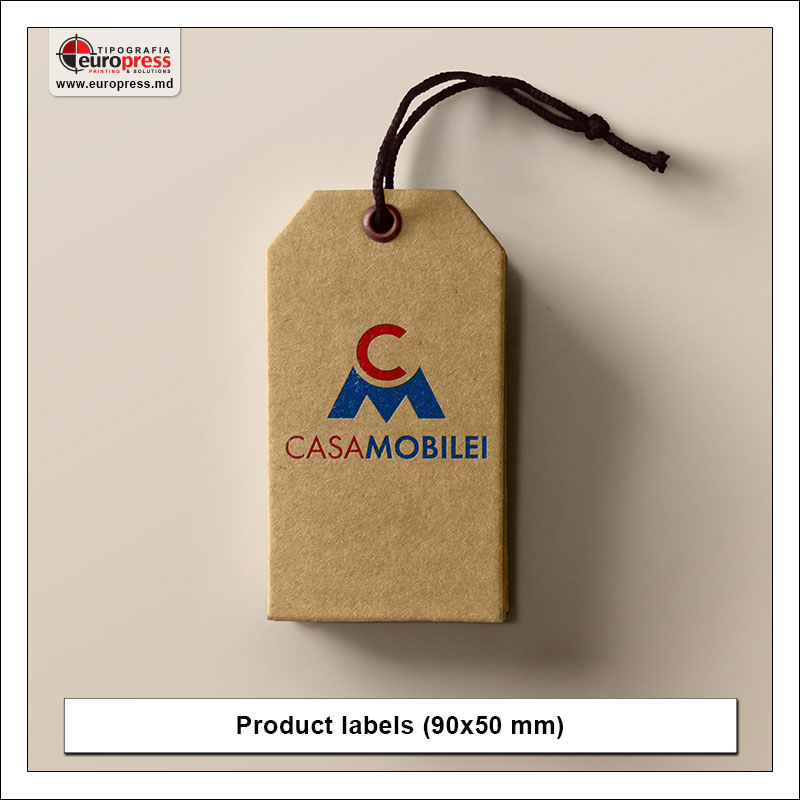 Product label 4 - Variety of Labels for products - EuroPress Printing House