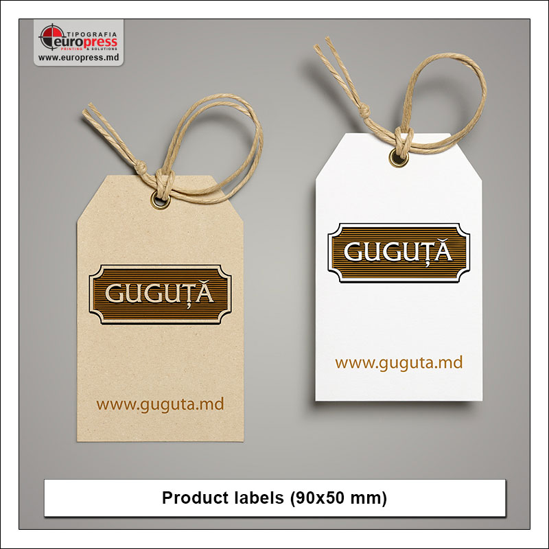 Product label 5 - Variety of Labels for products - EuroPress Printing House
