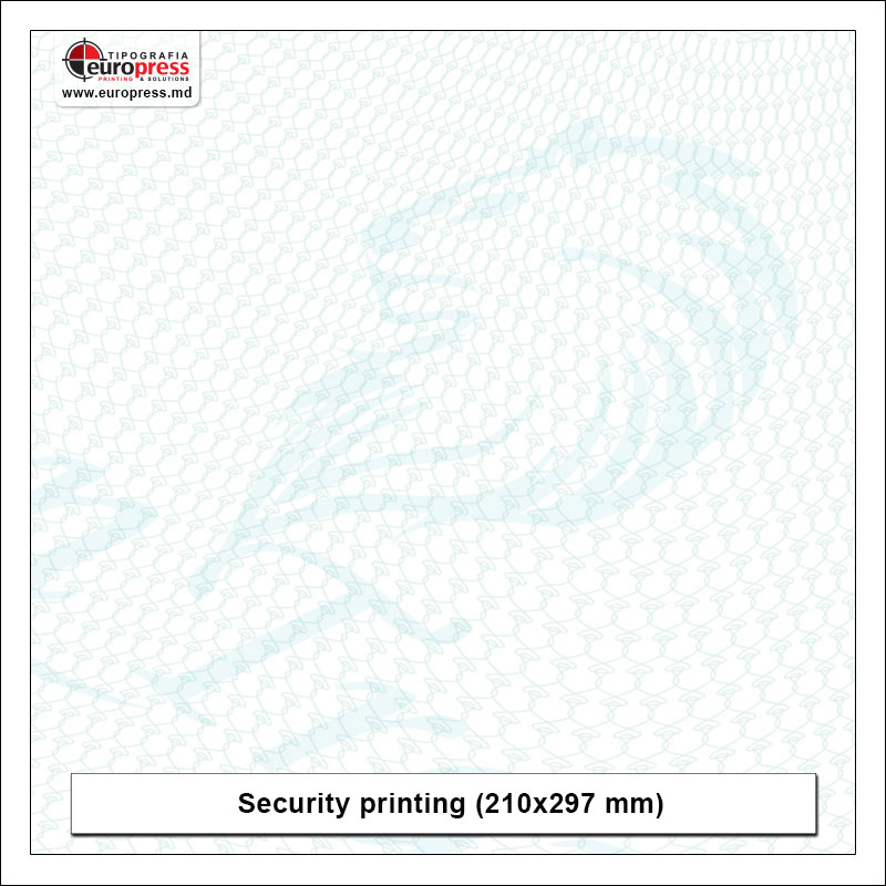 Security printing 2 210x297 mm - Variety of Security Printing - Europress Printing House