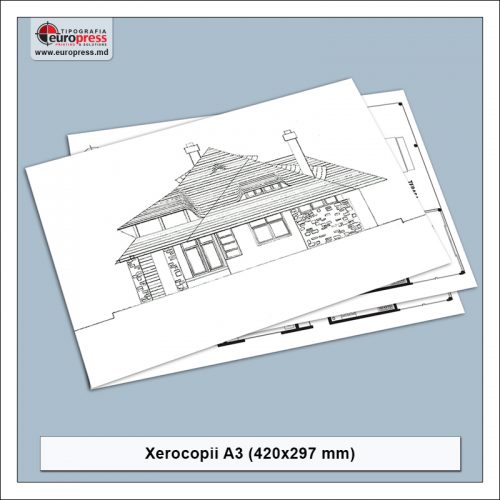 Xerocopii A3 - Varietate Xerocopii - Tipografia Europress