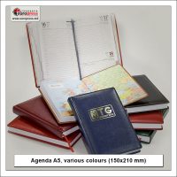 Agenda A5 various colours - Variety of Agendas - EuroPress Printing House