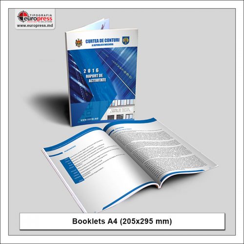 Booklet A4 - Variety of Booklets - EuroPress Printing House