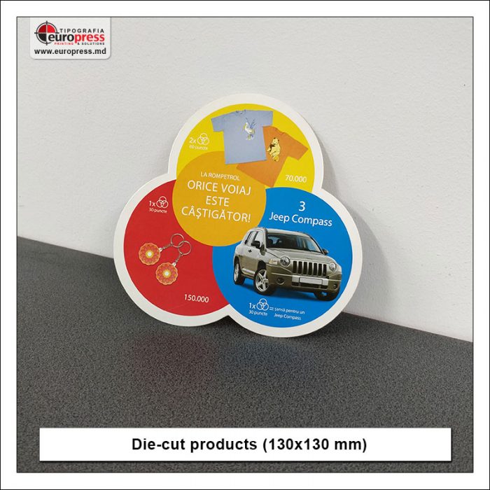 Die cut products 130x130 mm - Variety of die cut products - Europress Printing House