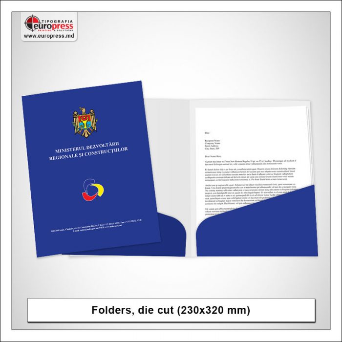 Folders model 2 - Variety of Folders - Europress Printing House