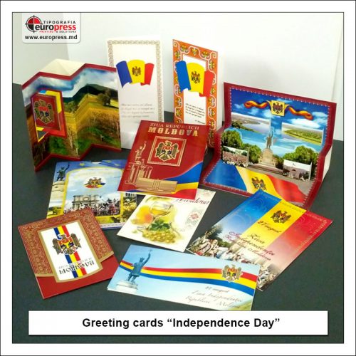 Greeting cards Independence Day - Variety of Greeting Cards - Europress Printing House
