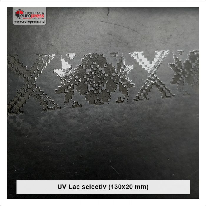 UV Lac selectiv 130x20 mm - Varietate UV lac selectiv - Tipografia Europress