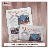 Ziare informationale 340x490 mm - Varietate ziare - Tipografia Europress