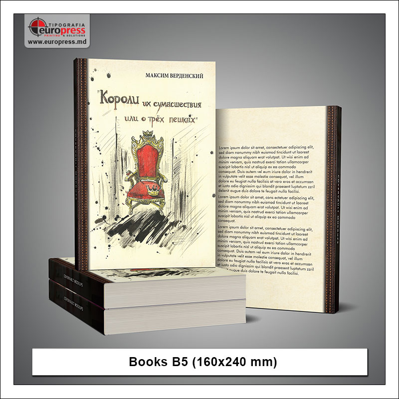 Books B5 model 2 - Variety of Books - EuroPress Printing House Books B5 model 2 - Variety of Books - EuroPress Printing House