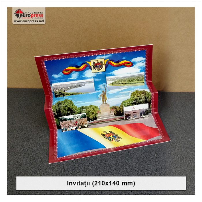 Invitatii 210x140 mm - Varietate Carti de Vizita - Tipografia Europress