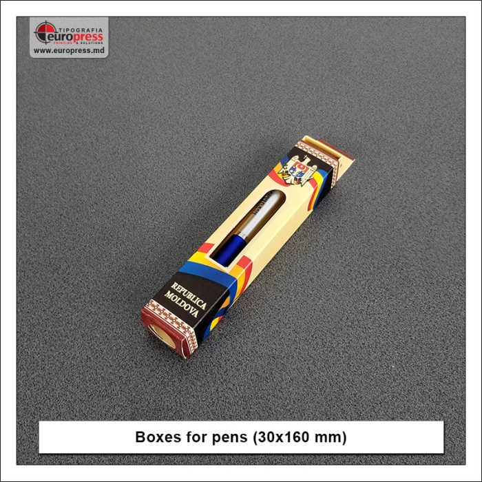 Boxes for pens 30x160 mm - Variety of boxes - Europress Printing House